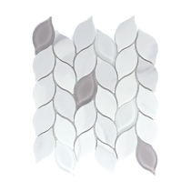 L'AMOUR - 2X3/10X11, WHITE, POLISHED